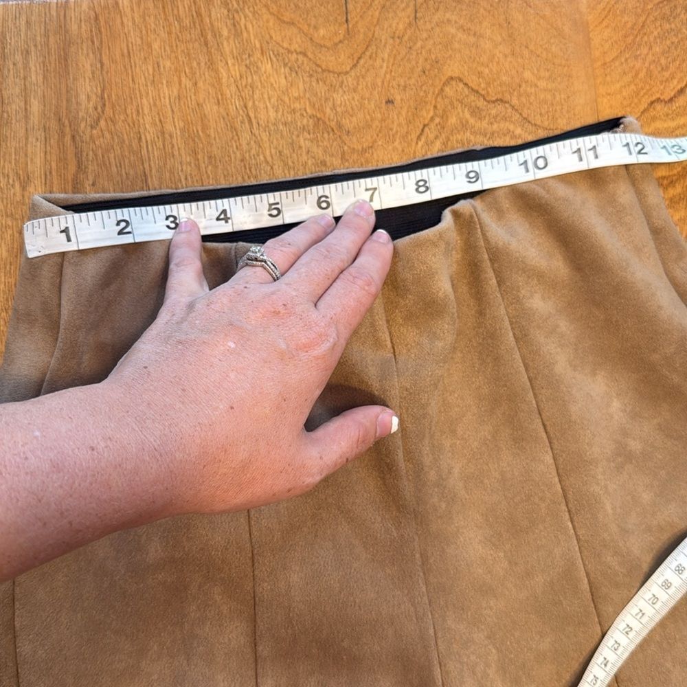 In The Style Suede Straight Leg Pants - Picture 12 of 13